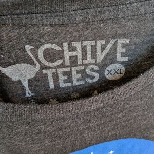 Chive Tees Men's Gray Short Sleeve Shirt